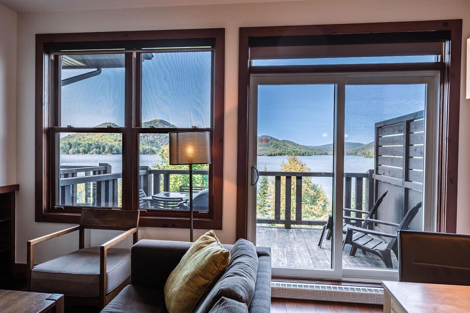 Lakefront Mountain View - Resort Loft ลัค-ซุแปร์ริเออร์ ภายนอก รูปภาพ
