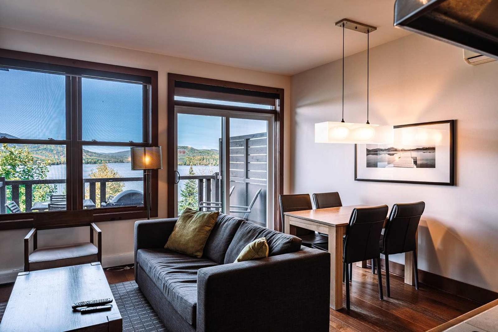 Lakefront Mountain View - Resort Loft ลัค-ซุแปร์ริเออร์ ภายนอก รูปภาพ