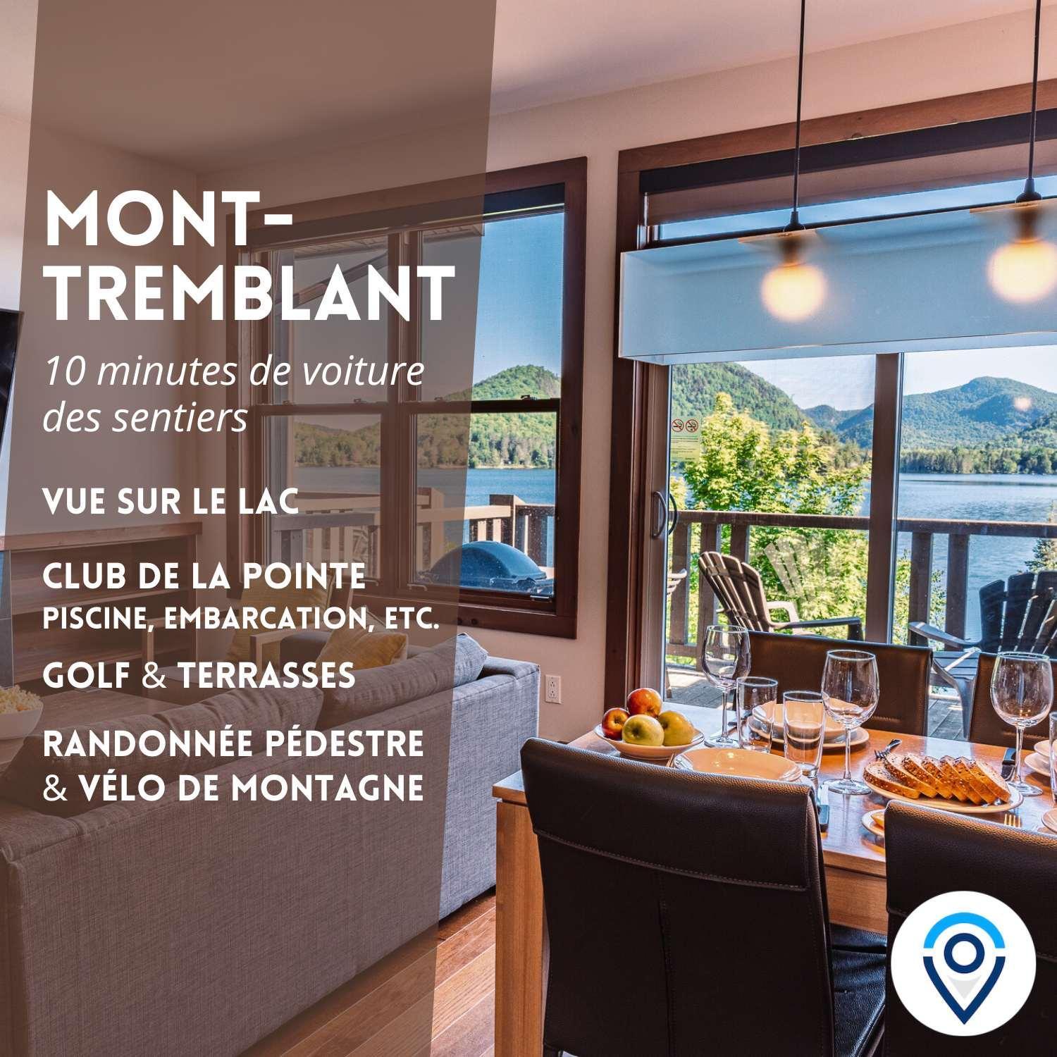 Lakefront Mountain View - Resort Loft ลัค-ซุแปร์ริเออร์ ภายนอก รูปภาพ